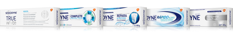 Cremas dentales Sensodyne Cremas dentales Sensodyne